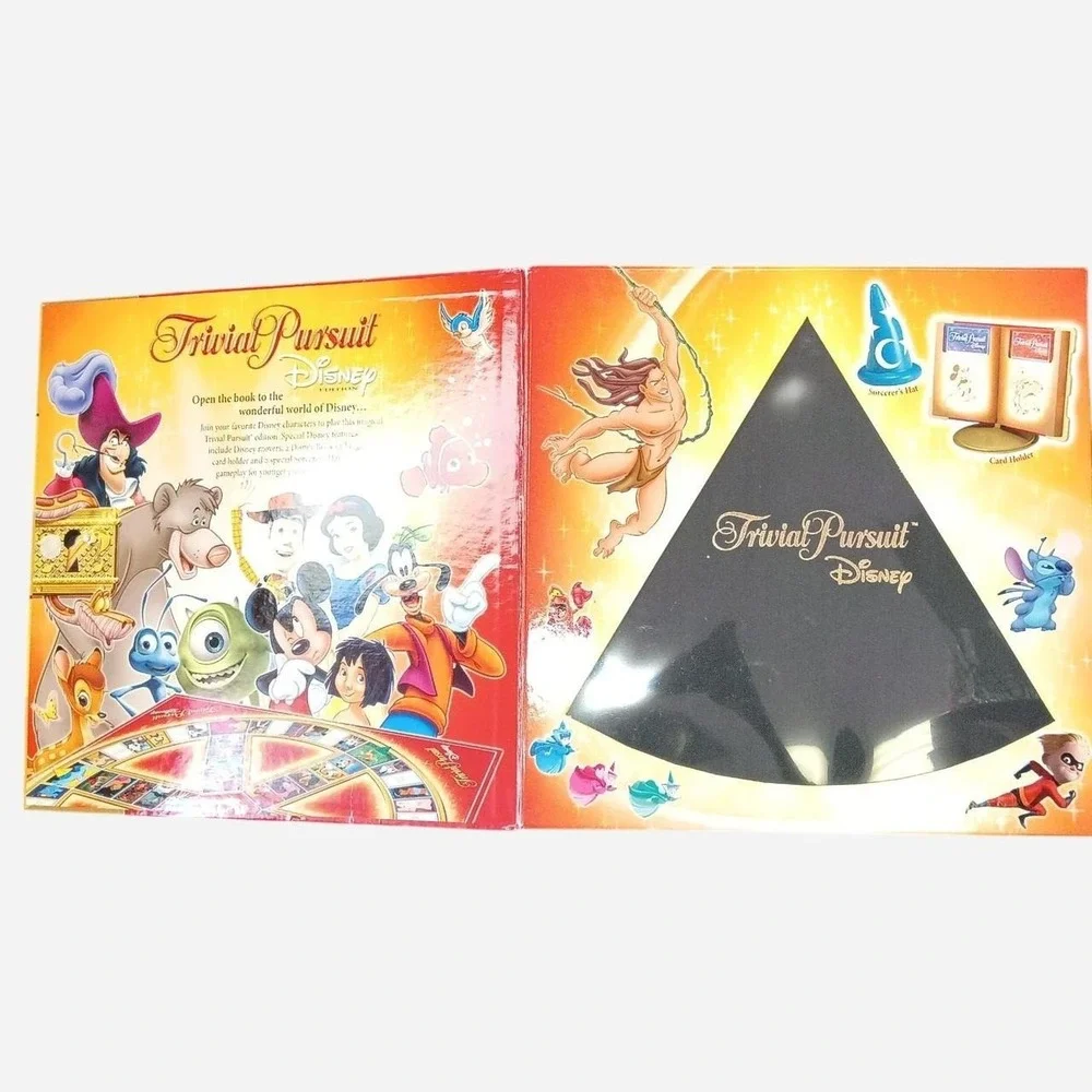Trivial Pursuit Disney Pixar 2005 Edition Rare Board & Trivia Game New Open Box